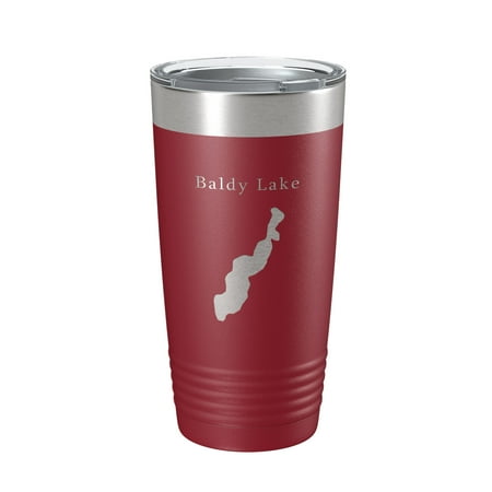 Baldy Lake Map Tumbler Travel Mug Insulated Laser Engraved Coffee Cup Michigan 20 oz Maroon
Baldy Lake Map Tumbler Travel Mug Insulated Laser Engraved Coffee Cup Michigan 20 oz Maroon