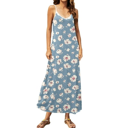 KmaiSchai Short White Dresses Women Printed Round Neck Maxi Dresses Summer Spaghetti Strap Dress Sundress Beach Dress Maternity Dresses Women Neck Dress For Women Wedding Guest
KmaiSchai Short White Dresses Women Printed Round Neck Maxi Dresses Summer Spaghetti Strap Dress Sundress Beach Dress Maternity Dresses Women Neck Dress For Women Wedding Guest