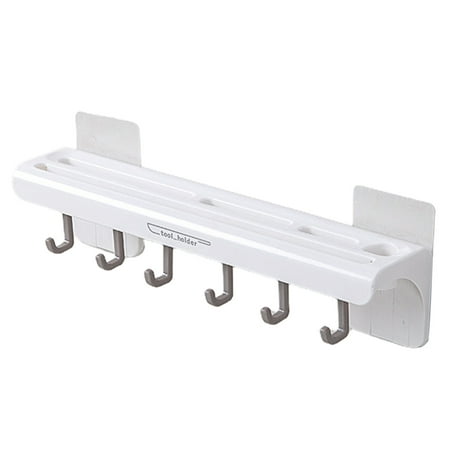 NUOH Wall-mounted Kitchen Rack Punch-free ABS Cutter Rack Holder with Hook for Household
NUOH Wall-mounted Kitchen Rack Punch-free ABS Cutter Rack Holder with Hook for Household