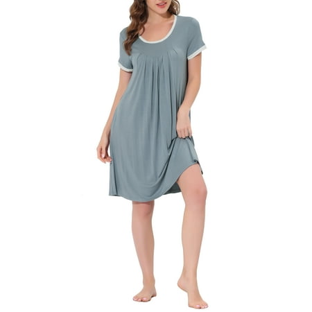 Unique Bargains Women s Sleepwear Pajama Dress Strtechy with Pockets Lounge Nightgown
Unique Bargains Women s Sleepwear Pajama Dress Strtechy with Pockets Lounge Nightgown