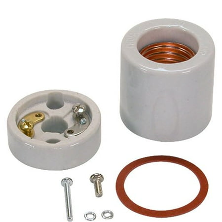 Keating Porcelana lámpara Socket