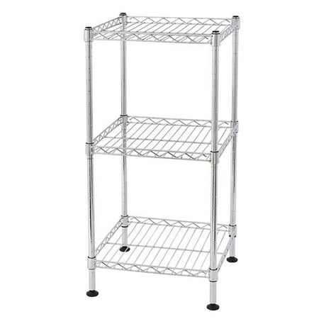 3-Tier Steel Wire Shelving Tower Wire Shelving Metal Storage Rack Adjustable Shelves for Bathroom and Kitchen Adjustable Shelving NSF Wire Shelving
3-Tier Steel Wire Shelving Tower Wire Shelving Metal Storage Rack Adjustable Shelves for Bathroom and Kitchen Adjustable Shelving NSF Wire Shelving