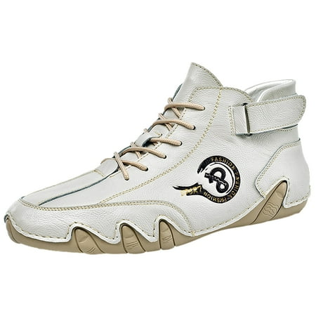 Vividue Mens Hands Freely Slip Athletic Slip on Casual Walking Shoes New Men s Soild Color Casual High Top Leather Shoes British Fashion Sneakers
Vividue Mens Hands Freely Slip Athletic Slip on Casual Walking Shoes New Men s Soild Color Casual High Top Leather Shoes British Fashion Sneakers