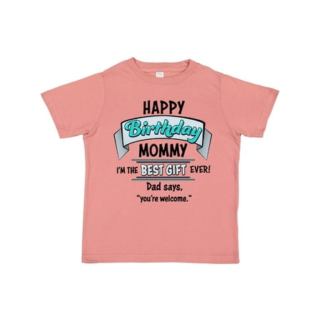 Inktastic Happy Birthday Mommy I m the Best Gift Ever in Blue Gift Toddler Boy or Toddler Girl T-Shirt
Inktastic Happy Birthday Mommy I m the Best Gift Ever in Blue Gift Toddler Boy or Toddler Girl T-Shirt