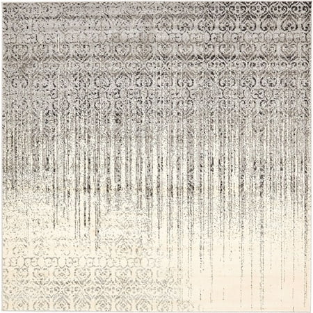 Contemporary Desdemona Collection Area Rug in Stone Color and Rectangle, Round, Runner, Square Shape