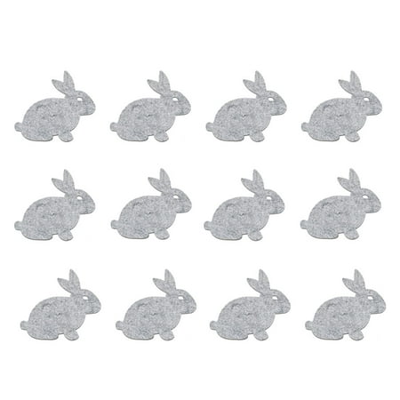 Homemaxs 24pcs Grey Rabbit Design Placemat Easter Decorative Table Mat Fabric Tableware Pad Bunny Coasters for Home Restaurant(4pcs in 1 Set)
Homemaxs 24pcs Grey Rabbit Design Placemat Easter Decorative Table Mat Fabric Tableware Pad Bunny Coasters for Home Restaurant(4pcs in 1 Set)