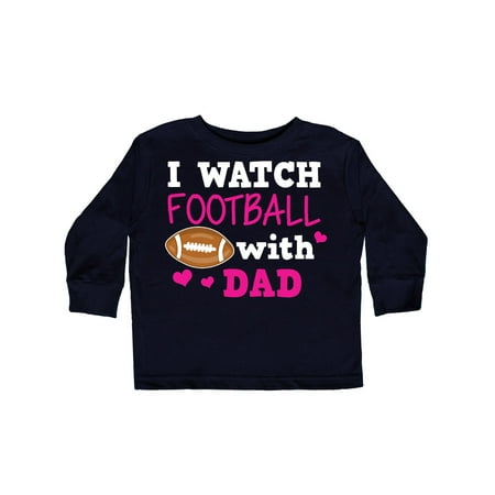 Inktastic I Watch Football with My Dad Gift Toddler Boy or Toddler Girl Long Sleeve T-Shirt
Inktastic I Watch Football with My Dad Gift Toddler Boy or Toddler Girl Long Sleeve T-Shirt