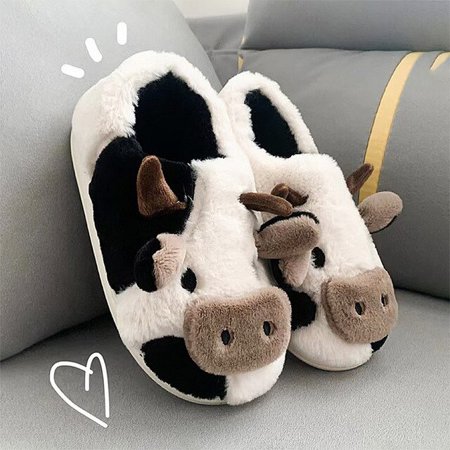 QWZNDZGR NEW Cute Animal Plush Slippers for Women Girls Fluffy Winter Warm Furry Slippers Woman Cartoon Milk Cow Home Cotton Shoes Slides
QWZNDZGR NEW Cute Animal Plush Slippers for Women Girls Fluffy Winter Warm Furry Slippers Woman Cartoon Milk Cow Home Cotton Shoes Slides