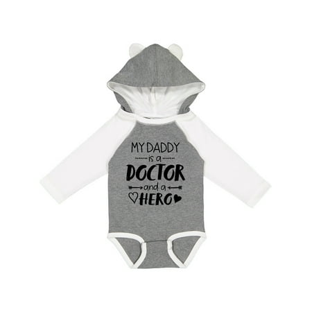 Inktastic My Daddy is a Doctor and a Hero Gift Baby Boy or Baby Girl Long Sleeve Bodysuit
Inktastic My Daddy is a Doctor and a Hero Gift Baby Boy or Baby Girl Long Sleeve Bodysuit