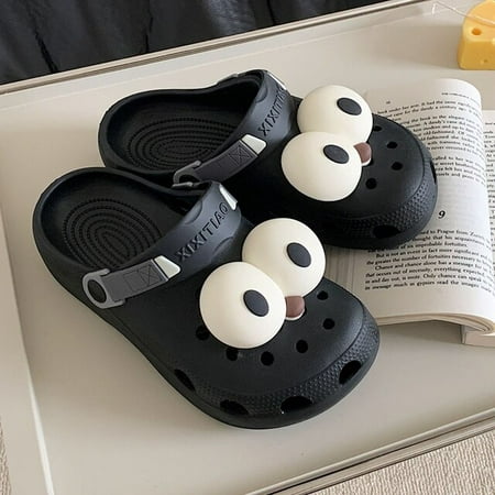 Mo Dou Slippers for Women EVA Soft Sole Home Shoes Non-slip for Outdoors Fuuny Cartoon Big Eye Dog Cozy Breathable Toe-wrapped
Mo Dou Slippers for Women EVA Soft Sole Home Shoes Non-slip for Outdoors Fuuny Cartoon Big Eye Dog Cozy Breathable Toe-wrapped