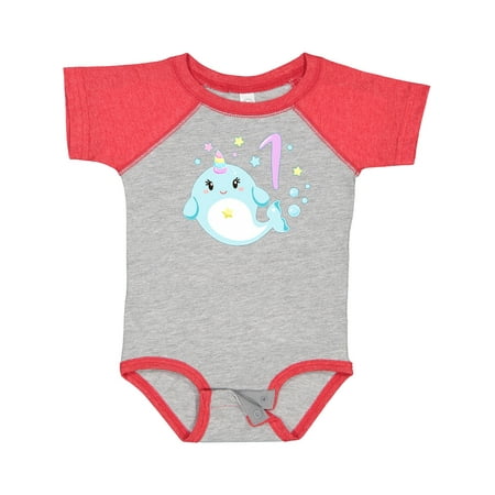Inktastic Happy 1st Birthday with Cute Narwhal Stars and Bubbles Gift Baby Boy or Baby Girl Bodysuit
Inktastic Happy 1st Birthday with Cute Narwhal Stars and Bubbles Gift Baby Boy or Baby Girl Bodysuit