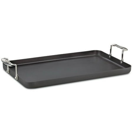 Chef‘s Classic Nonstick Hard-Anodized 13-Inch by 20-Inch Double Burner Griddle - Charcoal
Chef‘s Classic Nonstick Hard-Anodized 13-Inch by 20-Inch Double Burner Griddle - Charcoal