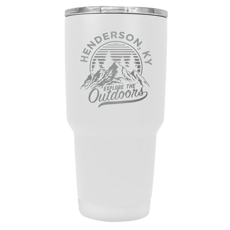 Henderson Kentucky Souvenir Laser Engraved 24 oz Insulated Stainless Steel Tumbler White White.
Henderson Kentucky Souvenir Laser Engraved 24 oz Insulated Stainless Steel Tumbler White White.