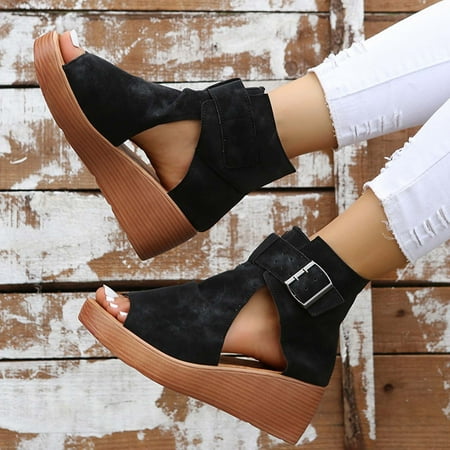 Yedhsi Fashion High-top Wedge Sandals Thick-soled Fish Mouth Roman Sandals Women s Height Increasing Shoes Women s Sandals
Yedhsi Fashion High-top Wedge Sandals Thick-soled Fish Mouth Roman Sandals Women s Height Increasing Shoes Women s Sandals