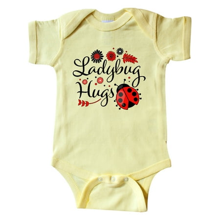 Inktastic Ladybug Hugs with Cute Ladybug and Flowers Gift Baby Boy or Baby Girl Bodysuit
Inktastic Ladybug Hugs with Cute Ladybug and Flowers Gift Baby Boy or Baby Girl Bodysuit