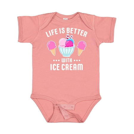 Inktastic Life is Better with Ice Cream with Bowl and Two Cones Gift Baby Boy or Baby Girl Bodysuit
Inktastic Life is Better with Ice Cream with Bowl and Two Cones Gift Baby Boy or Baby Girl Bodysuit