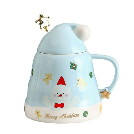 500ml Christmas Hat Shape Ceramic Coffee Mug with Lid Spoon Tea Milk Cup Gift
500ml Christmas Hat Shape Ceramic Coffee Mug with Lid Spoon Tea Milk Cup Gift
