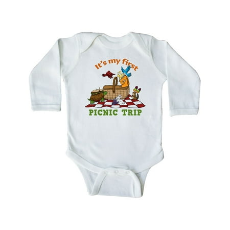 Inktastic It s My First Picnic with Cute Animals Gift Baby Boy or Baby Girl Long Sleeve Bodysuit
Inktastic It s My First Picnic with Cute Animals Gift Baby Boy or Baby Girl Long Sleeve Bodysuit