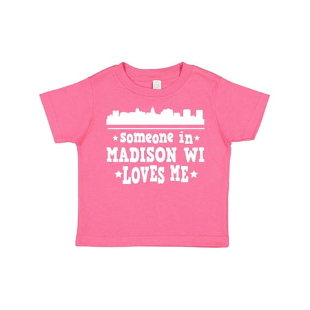 Inktastic Madison Wisconsin Someone Loves Me Skyline Gift Toddler Boy or Toddler Girl T-Shirt
Inktastic Madison Wisconsin Someone Loves Me Skyline Gift Toddler Boy or Toddler Girl T-Shirt
