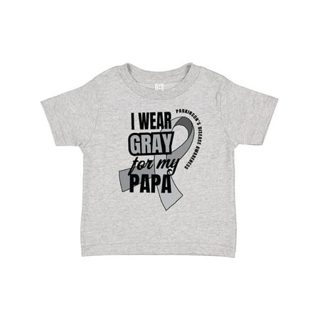 Inktastic I Wear Gray for My Papa Parkinsons Disease Awareness Gift Toddler Boy or Toddler Girl T-Shirt
Inktastic I Wear Gray for My Papa Parkinsons Disease Awareness Gift Toddler Boy or Toddler Girl T-Shirt
