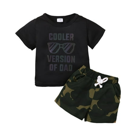 Baby Boy Clothes 9 Months Baby Boys Summer Short Outfit Sets 12 Months Baby Boys Short Sleeve Letter Prints Tops Elastic Shorts 2PCS Set Black
Baby Boy Clothes 9 Months Baby Boys Summer Short Outfit Sets 12 Months Baby Boys Short Sleeve Letter Prints Tops Elastic Shorts 2PCS Set Black