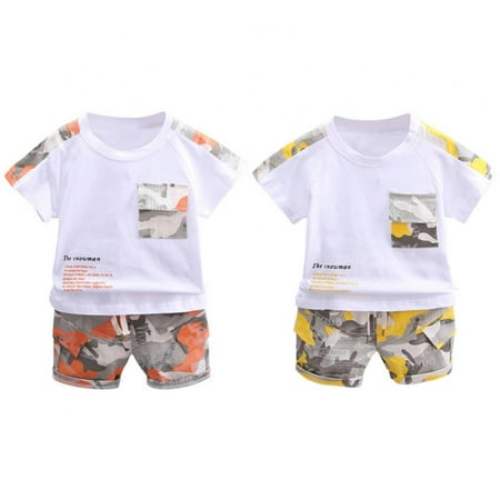 URMAGIC Little Boys Shorts Set Toddler Boys Cotton Summer Short Sleeve T-Shirts and Shorts Clothing Sets 2PCS 6M-4T
URMAGIC Little Boys Shorts Set Toddler Boys Cotton Summer Short Sleeve T-Shirts and Shorts Clothing Sets 2PCS 6M-4T