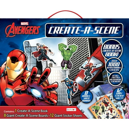 Avengers Create a Scene Kit, Holiday Gift for Kids, Ages 3+