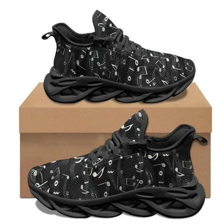 Music Notes Print Lace-up Casual Shoes Outdoor Travel Fashion Non-Slip Sneakers Summer Lightweight Mesh Vulcanized Shoes
Music Notes Print Lace-up Casual Shoes Outdoor Travel Fashion Non-Slip Sneakers Summer Lightweight Mesh Vulcanized Shoes