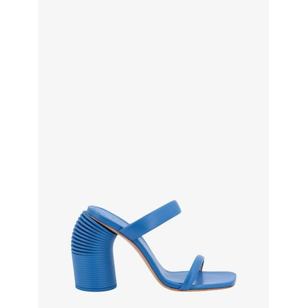 Off White Woman Tonal Spring Woman Blue Sandals