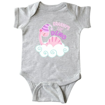 Inktastic Granny s Lil Dino with Cute Pink Baby Dinosaur Gift Baby Boy or Baby Girl Bodysuit
Inktastic Granny s Lil Dino with Cute Pink Baby Dinosaur Gift Baby Boy or Baby Girl Bodysuit