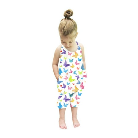 Real Fancy Toddler Baby Girls Jumpsuit One Piece Romper Sleeveless Strap Pockets Summer Outfits Clothes Size 2-8Y
Real Fancy Toddler Baby Girls Jumpsuit One Piece Romper Sleeveless Strap Pockets Summer Outfits Clothes Size 2-8Y