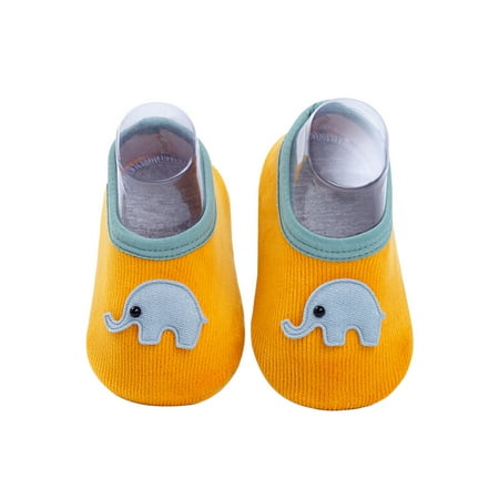 Lacyhop Infant Sock Shoes Soft Sole Floor Slippers Non-Slip Socks Bedroom Cute Slipper Breathable First Walker Yellow 8C
Lacyhop Infant Sock Shoes Soft Sole Floor Slippers Non-Slip Socks Bedroom Cute Slipper Breathable First Walker Yellow 8C
