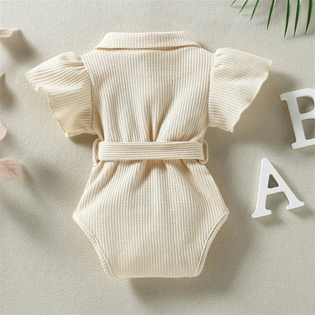 kpoplk Summer Romper Toddler Baby Girls Outfits Bunny Romper Ruffle One-Piece Bodysuit Jumpsuit Summer Clothes(Beige)
kpoplk Summer Romper Toddler Baby Girls Outfits Bunny Romper Ruffle One-Piece Bodysuit Jumpsuit Summer Clothes(Beige)