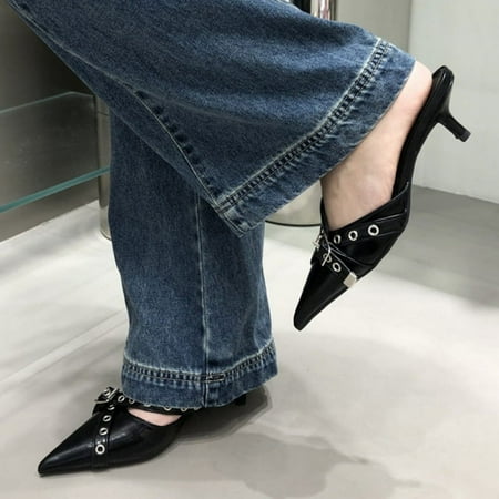 2024 Ladies Summer New Simple Solid Color PU Leather Women s Shoes Outdoor Casual Comfortable Party Dress Women s High Heels black 39
2024 Ladies Summer New Simple Solid Color PU Leather Women s Shoes Outdoor Casual Comfortable Party Dress Women s High Heels black 39