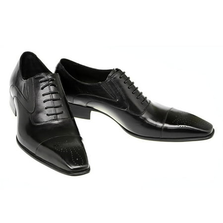 Fidelma Men s Leather Shoes Small Square Toe Leather Formal Business Wingtip British Lace-up Shoes
Fidelma Men s Leather Shoes Small Square Toe Leather Formal Business Wingtip British Lace-up Shoes