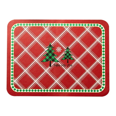 Kitchen Placemats Table Placemats Placemats Washable Heat Resistant Placemats Christmas Leather Placemats Waterproof And Oil-Proof Dining Table Insulation Pads Household Anti-Scalding Pads E
Kitchen Placemats Table Placemats Placemats Washable Heat Resistant Placemats Christmas Leather Placemats Waterproof And Oil-Proof Dining Table Insulation Pads Household Anti-Scalding Pads E