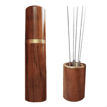 Coffee Tamper Stainless Steel Needles Wood Handle Espresso Powder Stirrer Distributor Leveler Tools Kitchen Accessories
Coffee Tamper Stainless Steel Needles Wood Handle Espresso Powder Stirrer Distributor Leveler Tools Kitchen Accessories