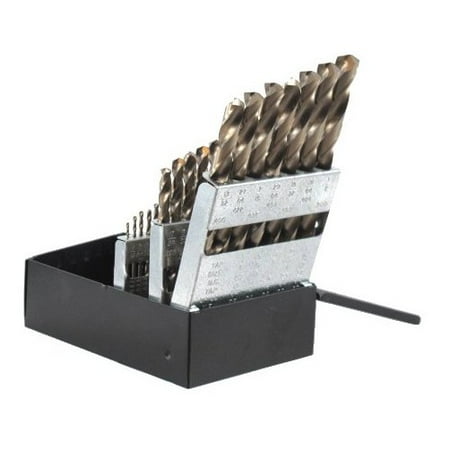 Champion Cutting Tool 129CO 705C Cobalt General Purpose Gold Oxide Drill Set 29-Piece
Champion Cutting Tool 129CO 705C Cobalt General Purpose Gold Oxide Drill Set 29-Piece