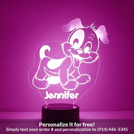 Mirror Magic Store Puppy Color Changing Personalized LED Light with Remote Control
Mirror Magic Store Puppy Color Changing Personalized LED Light with Remote Control