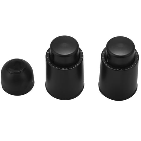Chamat Wine Stoppers Reusable Wine Bottle Stopper 2 Pack Vacuum Wine Preserver with Time Scale 1 Pack Champagne Stopper
Chamat Wine Stoppers Reusable Wine Bottle Stopper 2 Pack Vacuum Wine Preserver with Time Scale 1 Pack Champagne Stopper