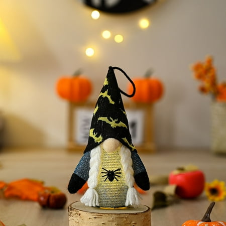 STEADY Decoration Pendant Dwarf Pendant With Light Faceless Doll Holiday Pendant