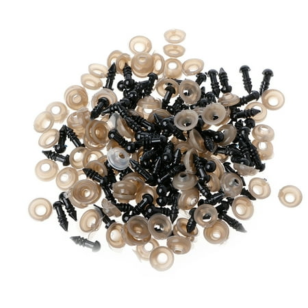 100Pcs/Bag DIY for Doll Toy Eyes Black Plastic Safety Eyes Puppets for Doll with
100Pcs/Bag DIY for Doll Toy Eyes Black Plastic Safety Eyes Puppets for Doll with