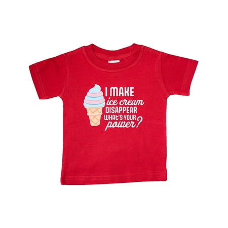 Inktastic I Make Ice Cream Disappear What s Your Power Gift Baby Boy or Baby Girl T-Shirt
Inktastic I Make Ice Cream Disappear What s Your Power Gift Baby Boy or Baby Girl T-Shirt