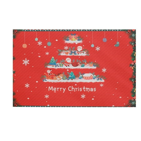 ZTTD Christmas Placemats For Dining Table Christmas Holiday Rustic Retro Thanksgiving Washable Placemats 1PC Kitchen Supplies A
ZTTD Christmas Placemats For Dining Table Christmas Holiday Rustic Retro Thanksgiving Washable Placemats 1PC Kitchen Supplies A