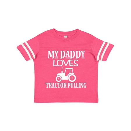 Inktastic Tractor Pulling Dad Gift Toddler Boy or Toddler Girl T-Shirt