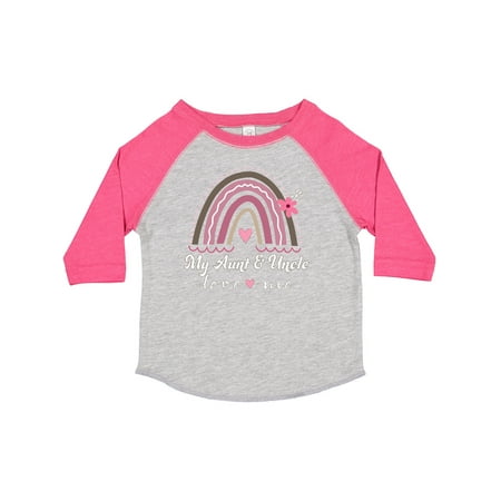 Inktastic Aunt and Uncle Love Me Niece Girls Rainbow Gift Toddler Toddler Girl T-Shirt
Inktastic Aunt and Uncle Love Me Niece Girls Rainbow Gift Toddler Toddler Girl T-Shirt