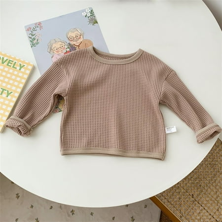 Hunpta Kids Children Toddler Infant Baby Boys Girls Long Sleeve Walf Checks T Shirt Solid Blouse Tops Pullover Outfits Clothes
Hunpta Kids Children Toddler Infant Baby Boys Girls Long Sleeve Walf Checks T Shirt Solid Blouse Tops Pullover Outfits Clothes