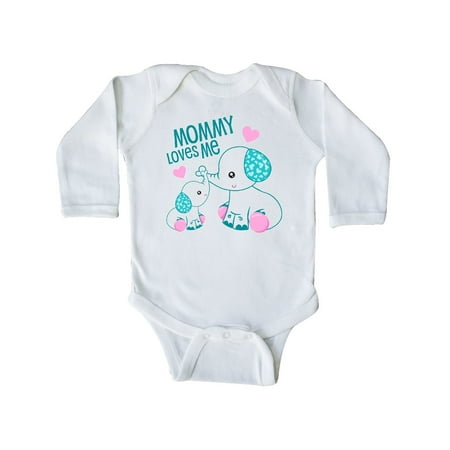 Inktastic Mommy Loves Me-cute elephants Gift Baby Boy or Baby Girl Long Sleeve Bodysuit
Inktastic Mommy Loves Me-cute elephants Gift Baby Boy or Baby Girl Long Sleeve Bodysuit
