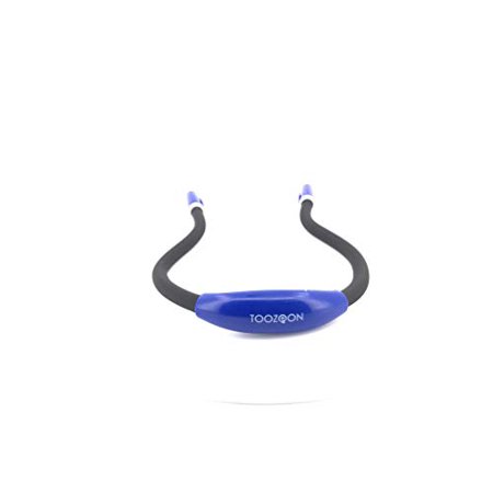 TOOZOON Rechargeable 4 LED Book Light Flexible Arm/Neck, 4 Level Lights Control, Reading Books in car, Night Jogging, Bed Reading, Hands Free, USB Cable Included