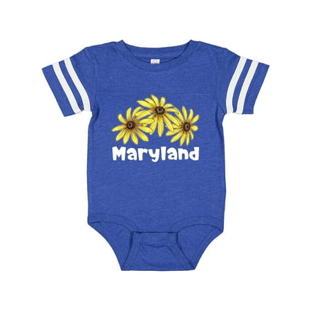 Inktastic Maryland Black Eyed Susans Flowers Gift Baby Boy or Baby Girl Bodysuit
Inktastic Maryland Black Eyed Susans Flowers Gift Baby Boy or Baby Girl Bodysuit